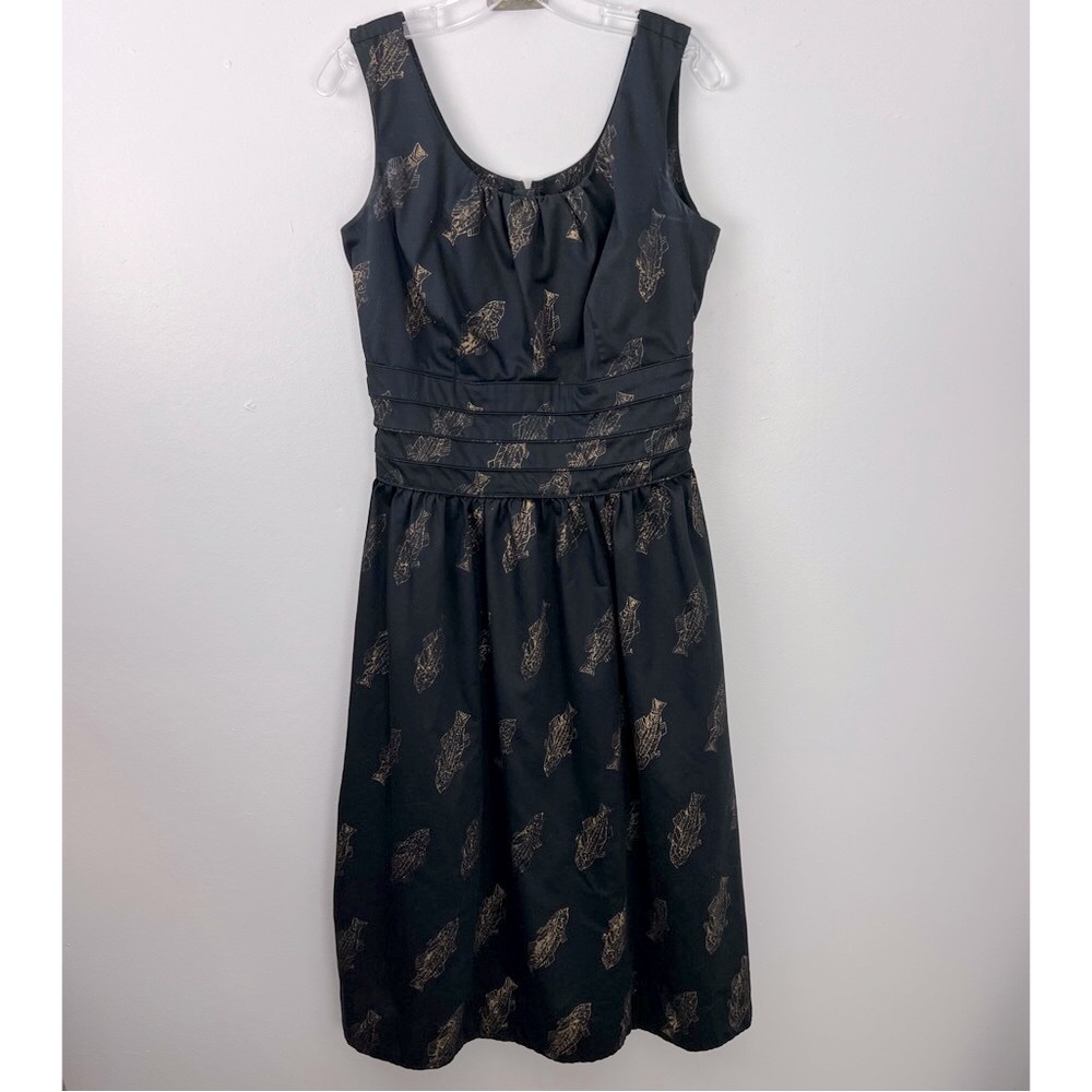 eshakti Koi Print Dress Whimsigoth Goth